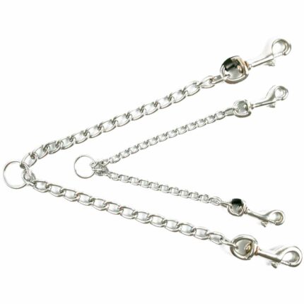 ACOPLADOR 2 PERROS CROMO