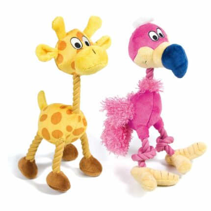 JIRAFA & BUITRE CON CUERDA DENTAL