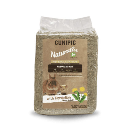 Naturaliss Heno Premium con Diente de León 500 g Cunipic