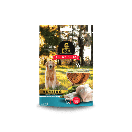 Snack ERA Jerky de Arenque enriquecido con Algas para Perro