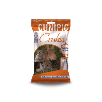 Snacks Crukiss de frutas para roedores y conejos 100 g Cunipic