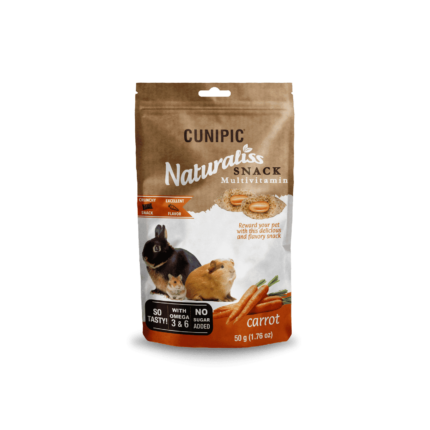 Naturaliss Multivitamin Carrot Snack 50 g Cunipic
