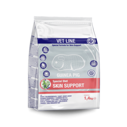 Vet Line Skin Support para Cobayas 1.4Kg Cunipic