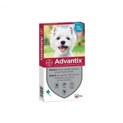 Advantix Pipetas Antiparasitarias Perros 4-10Kg (4u)