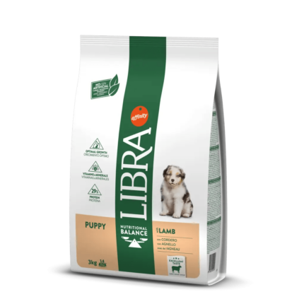 Libra Puppy Con Cordero