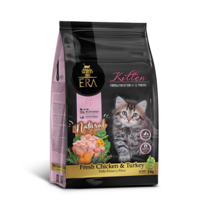 Pienso para Gatitos ERA sin cereales de Pollo y Pavo