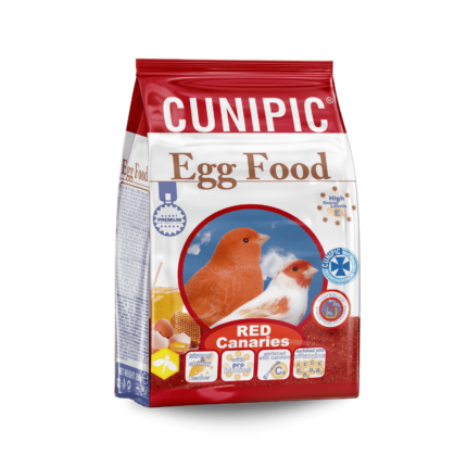 Pasta de Cría Roja Egg Food para Granívoros 250 g Cunipic