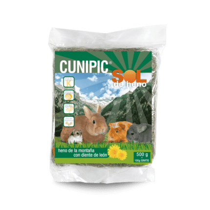 Sol de Heno con Diente de León 500 g Cunipic