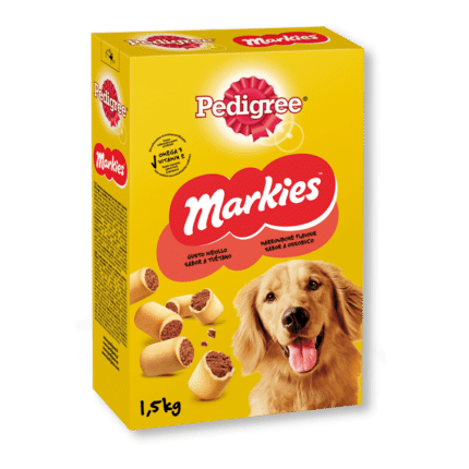 Pedigree Markies Galletas para perro Sabor Tuétano 1,5kg