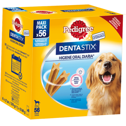 Pedigree Dentastix Snack Dental para la Higiene Oral de Perros Grandes 56ud