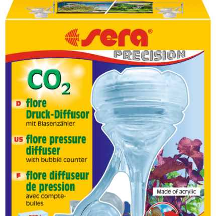 sera flore difusor de CO2 a presión