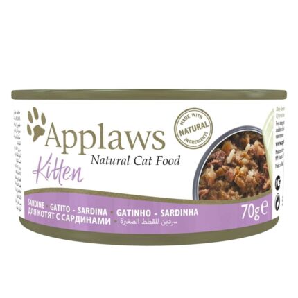 Applaws Cat Lata 70g Kitten Sardina
