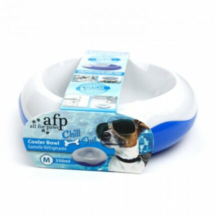 All For Paws Bebedero o Comedero Refrescante Chill Out M 350ml