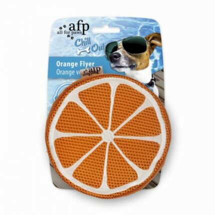 All For Paws Juguetes Hidratantes Chill Out Disco Naranja