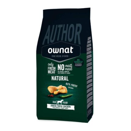 Ownat Author Junior Fresh Chicken Para Perros