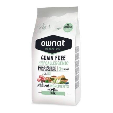 Ownat Grain Free Hypo Pork Para Perros
