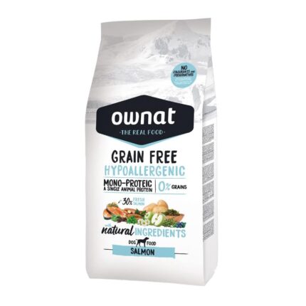 Ownat Grain Free Hypo Salmon Para Perros