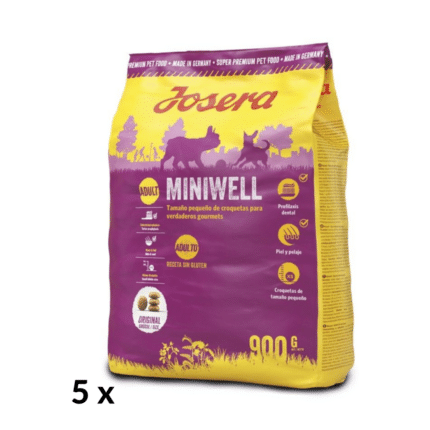 JOSERA Miniwell Pack 5x900 Para Perro