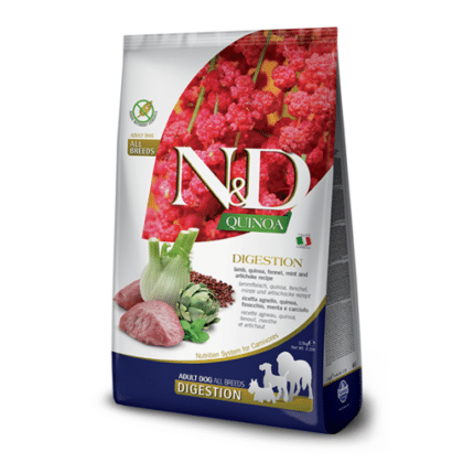 Farmina para perros - N&D Quinoa Canine - Digestion Cordero