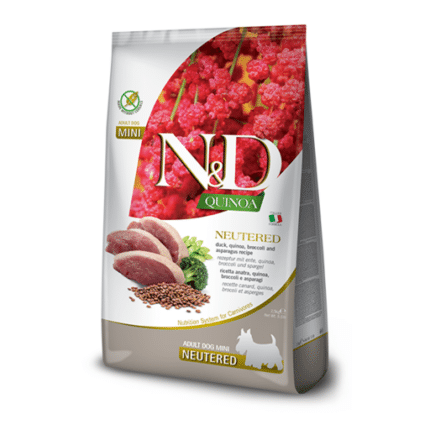 Farmina para perros - N&D Quinoa Canine - Neutered Adulto Mini