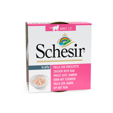Schesir Lata Filetes De Pollo Con Jamón 85gr