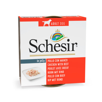 Schesir Lata Pollo Con Buey 150gr