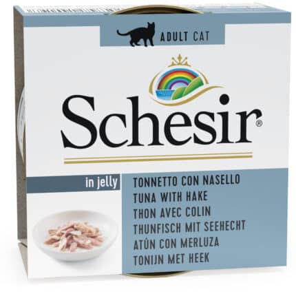 Schesir Lata De Atún Con Merluza En Gelatina 85gr