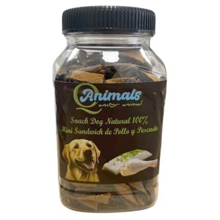 Qanimals Snack Mini Sandwich Pollo Y Pescado 200g