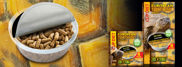 Exo-Terra European Tortoise - Cup Diets