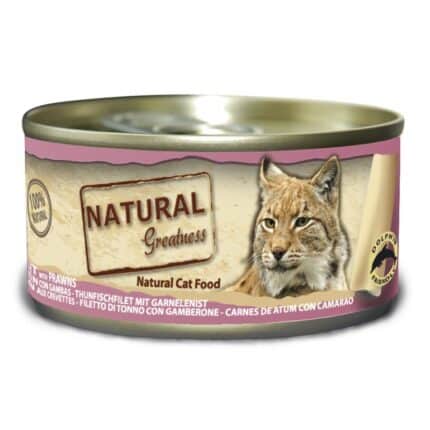 Natural Greatness Atún Con Gambas Para Gatos 70g