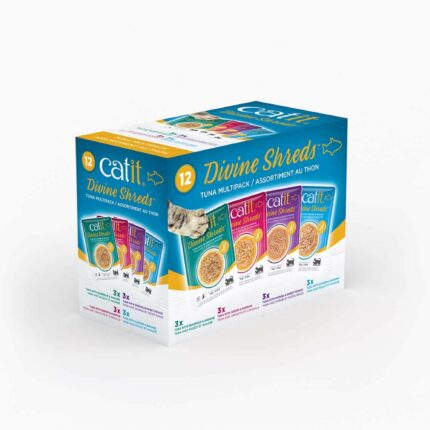 Catit DivineShreds Sopa Atún Multipack 12x75g