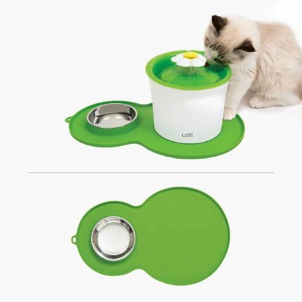 Catit Mantel con Comedero Verde