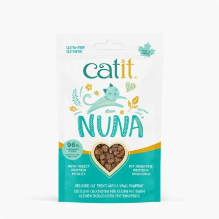 Catit Nuna Snack Mezcla Proteína de Insectos 60g