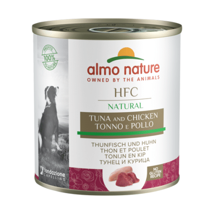 Almo Nature Dog Hfc Natural Pollo Y Atún 290g