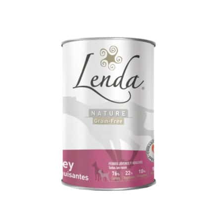 Lenda Grain Free Lata Buey Con Guisantes 400g