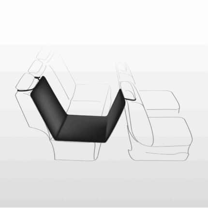 Funda Asiento Coche 0.65 x 1.45 m Negro-Beige