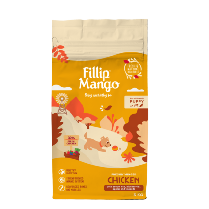 Fillip Mango Freshly Winged Chicken Para Cachorros