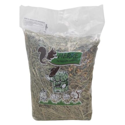 Heno de Festuca Extra Verde con Manzanilla