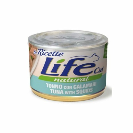 Life Lata Cat Atún/Calamares/Judias Verdes 150 Gr