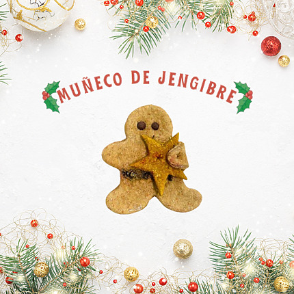 Navidad Snack muñeco de jengibre