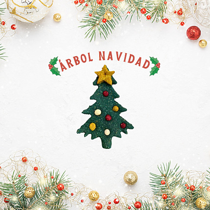 Navidad Snack árbol de navidad 1u