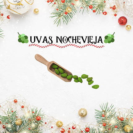 Navidad Snack Uvas nochevieja 12u