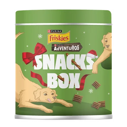 PURINA® FRISKIES® Snacks Box XMAS