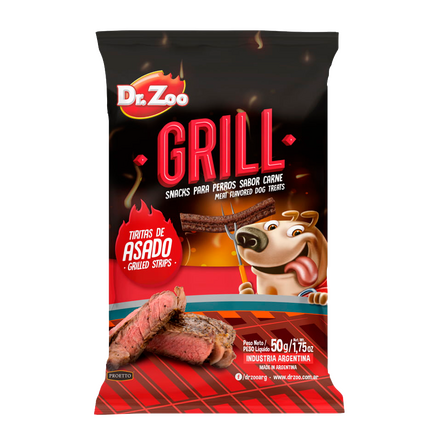Dr Zoo Grill Tiritas de Asado para Perros