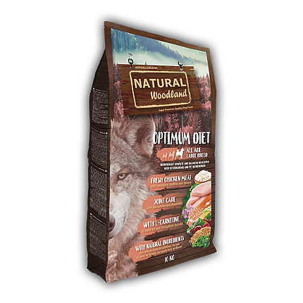 Natural Woodland Optimum Diet Razas Grandes
