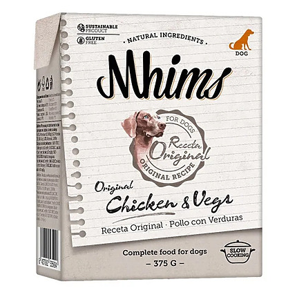 Mhims Pollo y Verduras para Perros
