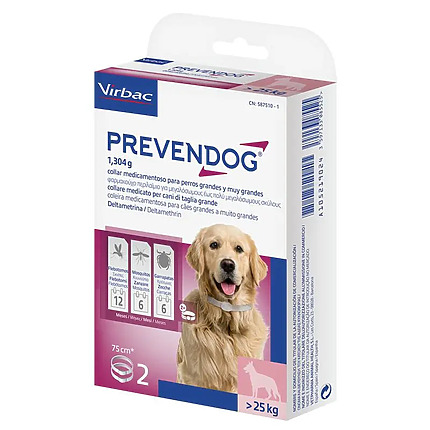 Virbac Prevendog Collar Antiparasitario para Perros