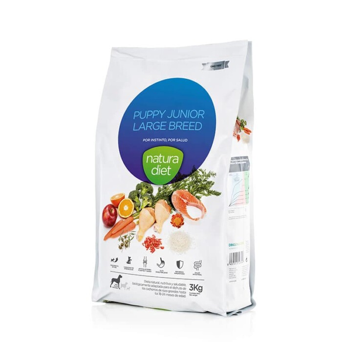 Natura Diet PUPPY JUNIOR LARGE BREED - Imagen 1