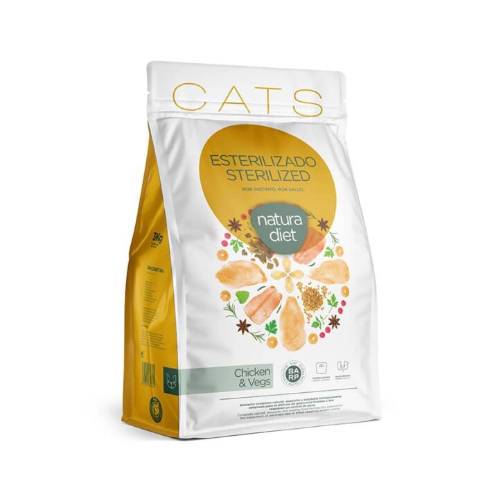 Natura Diet STERILIZED CHICKEN - Imagen 1