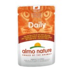 Almo Nature Cat Wet Daily Bocaditos Pollo y Pato 70g
